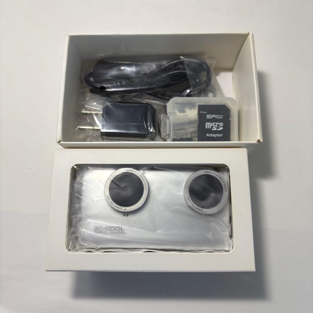 【未使用品】3Dデジタルカメラスリーディークール 3D-COOL