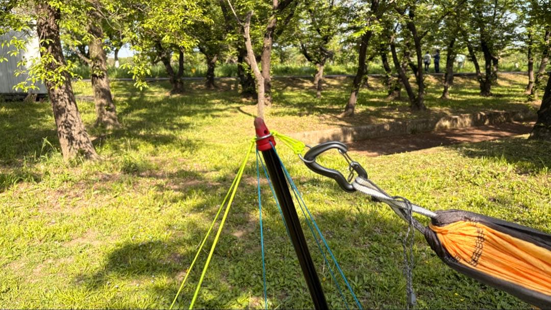 軽量ハンモックスタンド　Handy Hammock