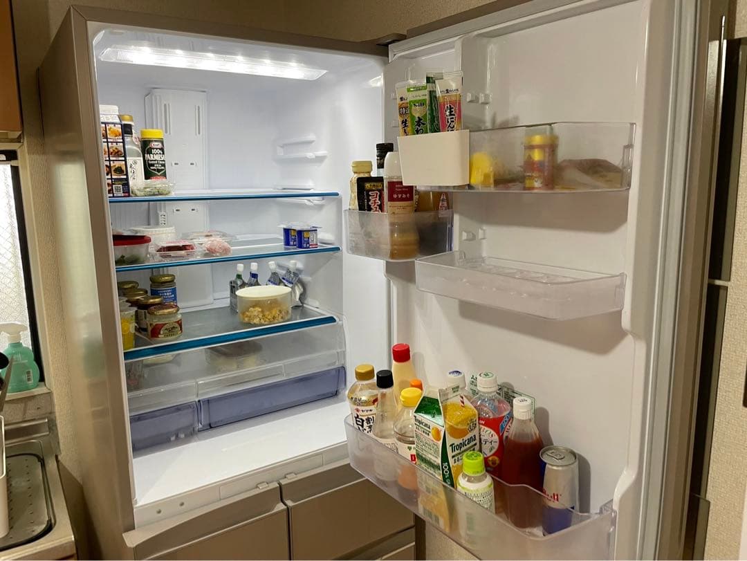 【りんご】MITSUBISHI 三菱 冷蔵庫 MR-MB45H-C グレー