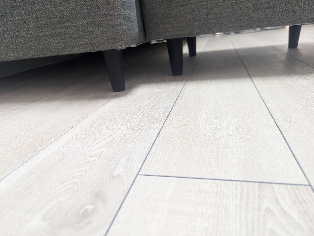 【引越処分3/12迄】ニトリ 3人掛けカウチソファ グレー 直接引取限定