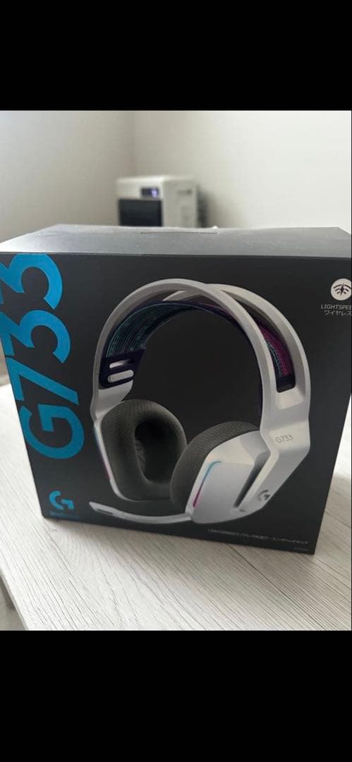 Logitech G733 ワイヤレスゲーミングヘッドセット ホワイト