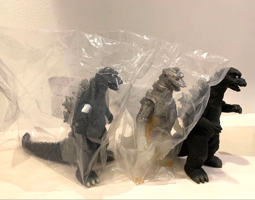 ムービーモンスターシリーズ ゴジラ対メカゴジラにせゴジラセット+ゴジラ1974