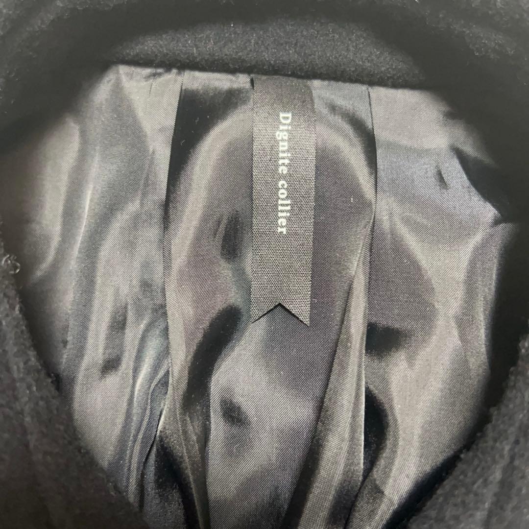 美品　dignitecollier ディニテコリエ ダブルフェイスPコート