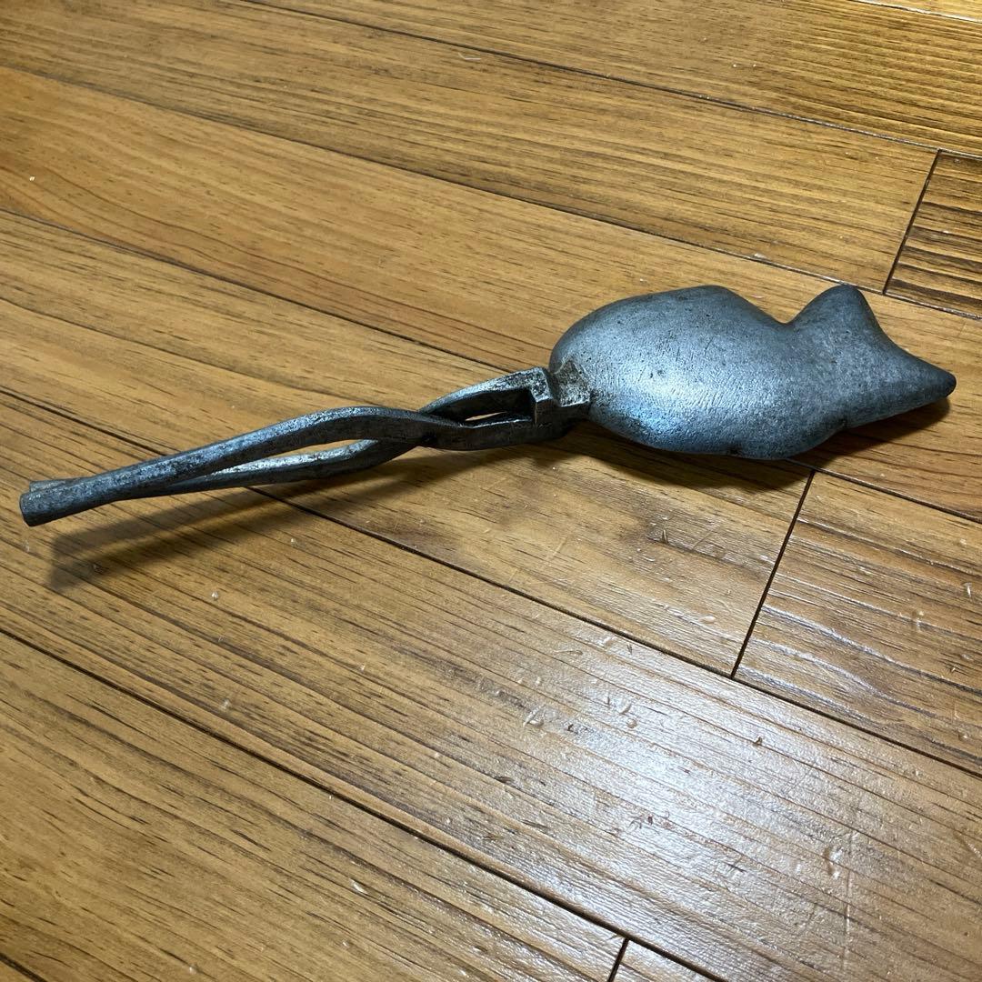 たい焼き器　一丁焼き　一匹　調理器具　昭和レトロ