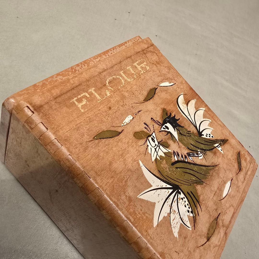 木製キャニスター　4個セット　ヴィンテージ　アンティーク