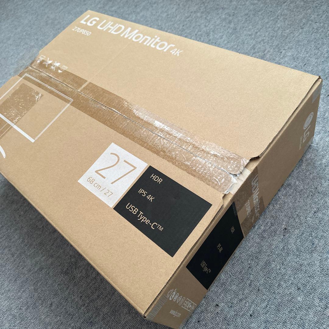 【付属品完備】LG モニター ディスプレイ 27UP850N-W 27インチ