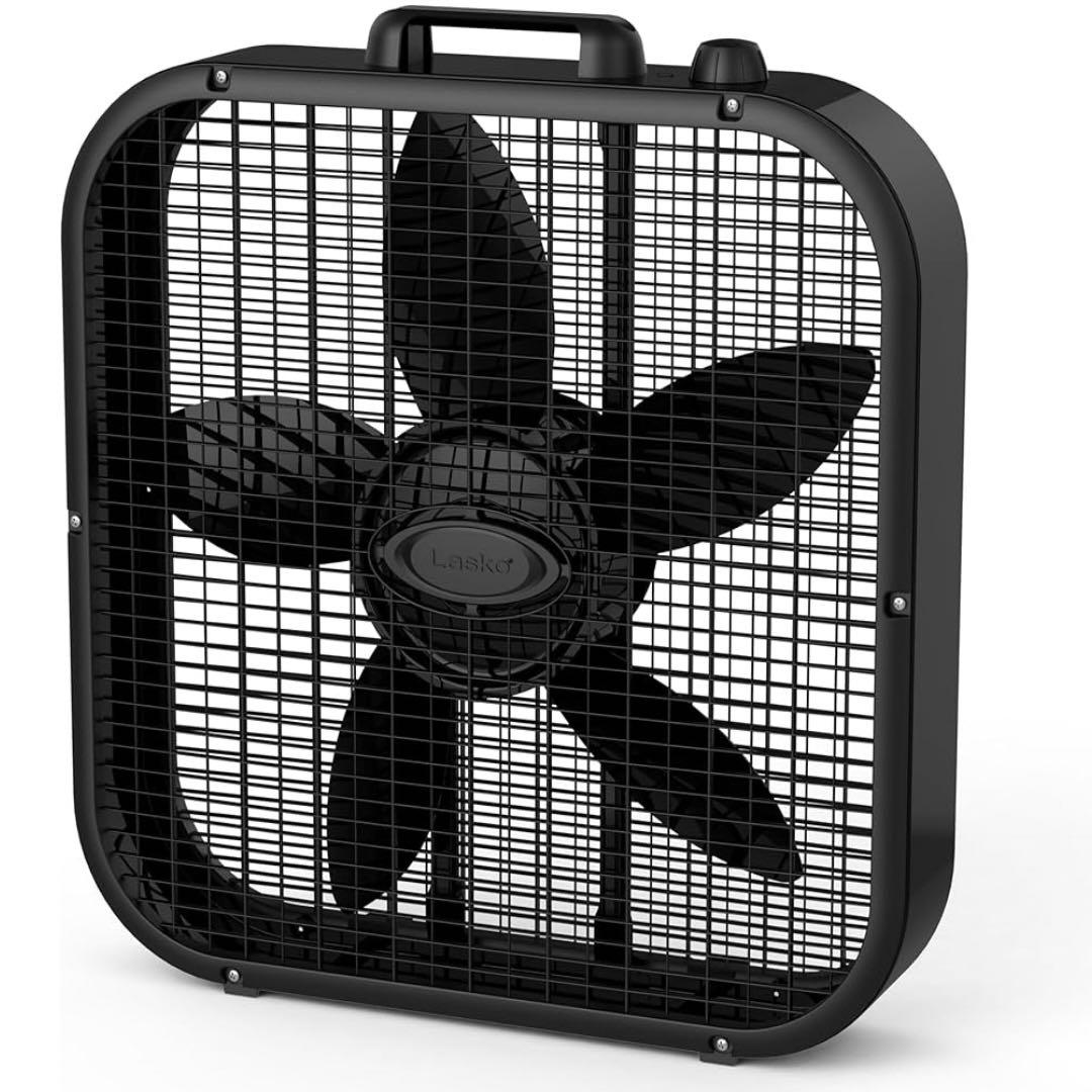 【新品未使用】‎LASKO ブラック サーキュレーター ボックスファン