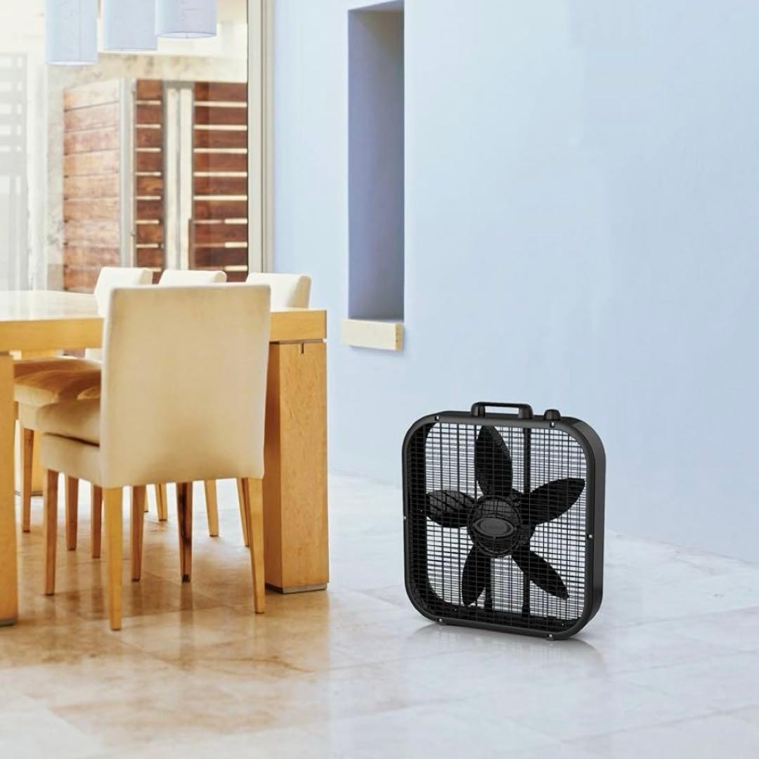 【新品未使用】‎LASKO ブラック サーキュレーター ボックスファン
