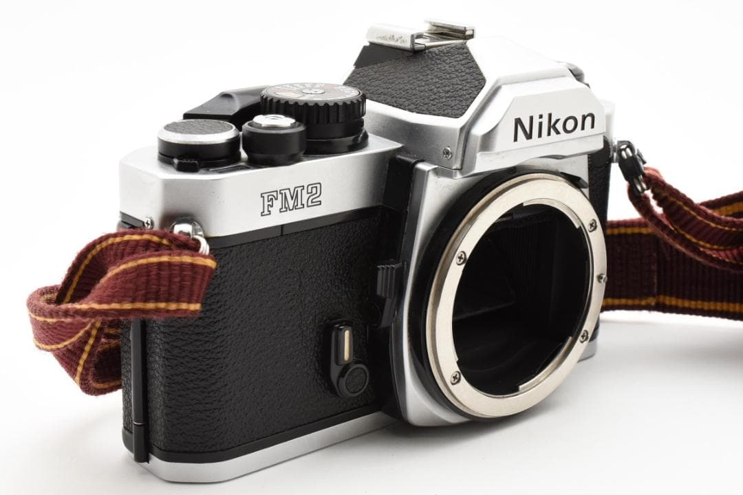 超美品 NIKON ニコン FM2 シルバー モルト新品交換済 N M227