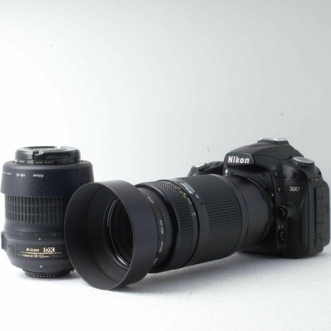 【美品】 Nikon D90 ダブルズームセット オススメ一眼レフ 簡単操作