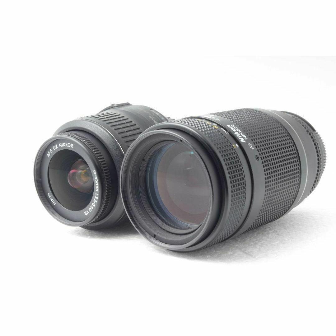 【美品】 Nikon D90 ダブルズームセット オススメ一眼レフ 簡単操作