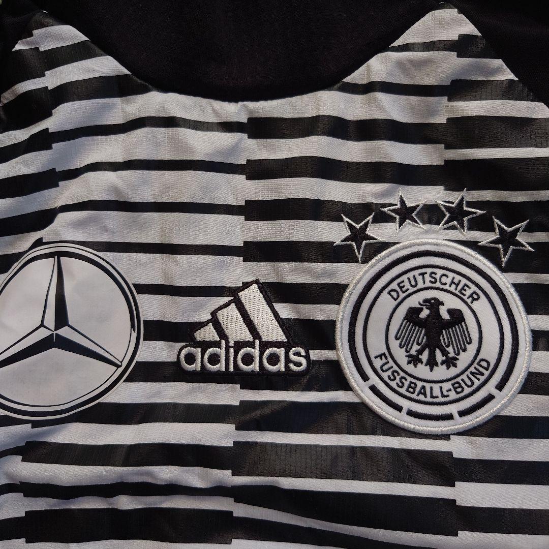 正規品 ドイツ代表　ピステ ブラック/ホワイト　トレーニング