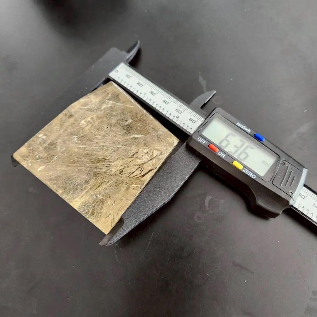 お正月SALE〜☆天然石☆ ルチルクォーツ　ヴィーナス　虹　高品質　原石　箱付き