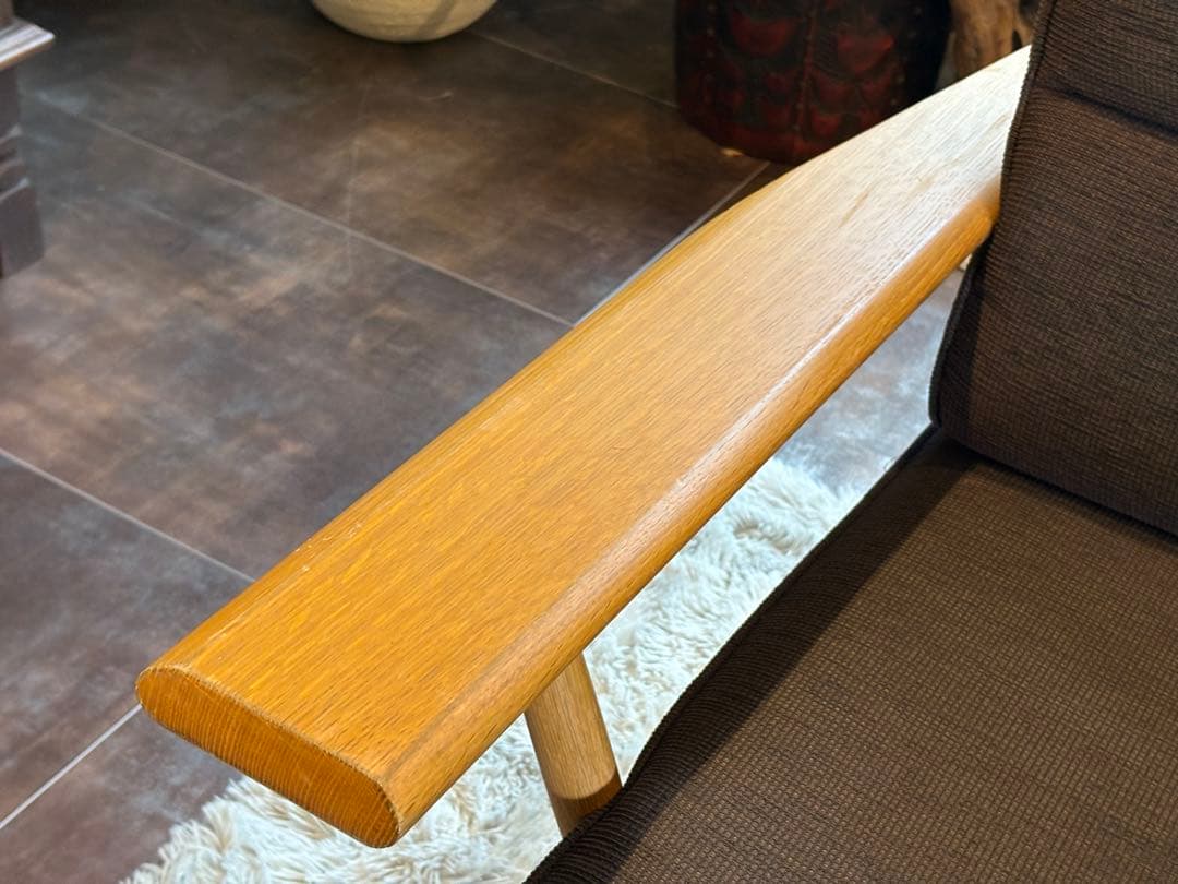 ②あっちゃん様HIDA カヤ KAYA 1Pソファ オーク無垢材 ラウンジ　NG