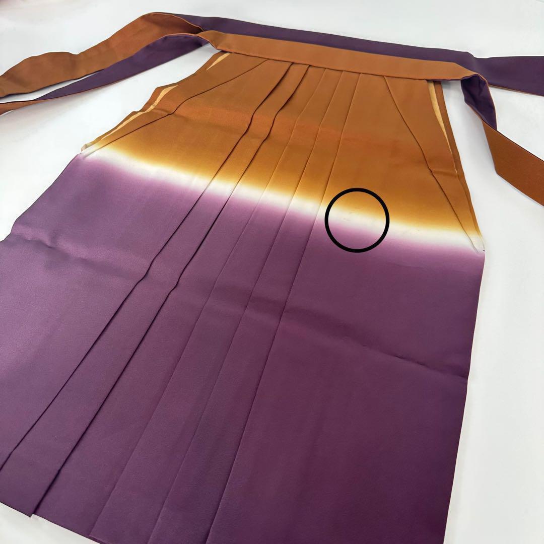 【着物と帯 時流】199ys◆3才女着物+袴+長襦袢バッグ髪飾り半幅帯6点セット