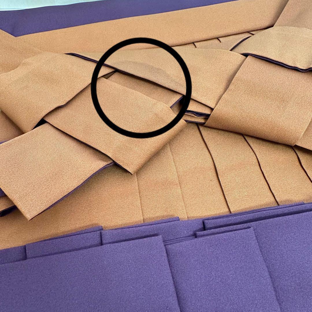 【着物と帯 時流】199ys◆3才女着物+袴+長襦袢バッグ髪飾り半幅帯6点セット