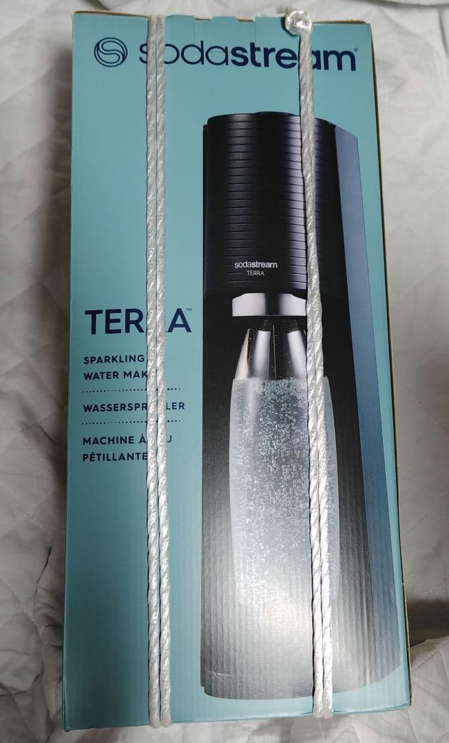 新品 sodastream TERRA ソーダストリームテラ 炭酸水メーカー 黒
