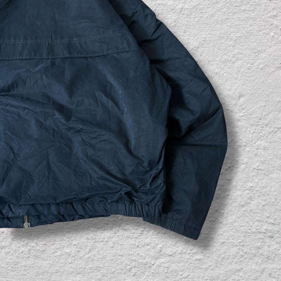 コロンビアウォームアップジャケット90s古着vintageシェルドシンチラ紺XL