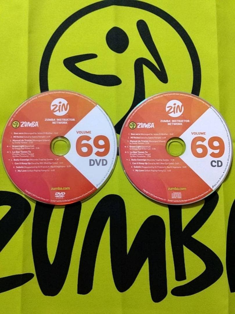 ZUMBA　ズンバ　ZIN61 ～ ZIN70　 CD ＆ DVD 20枚セット