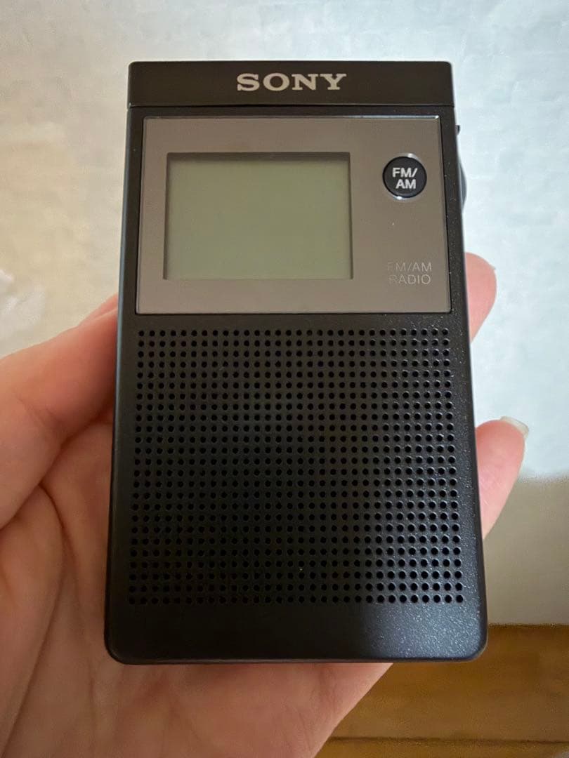 SONY FM/AMラジオ SRF-R356 ブラック