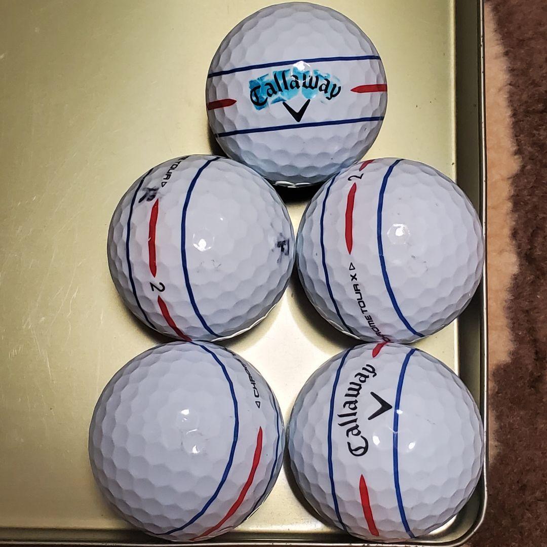 タイトリスト/キャロウェイ他ロストボール年式種類混合 360° 66個