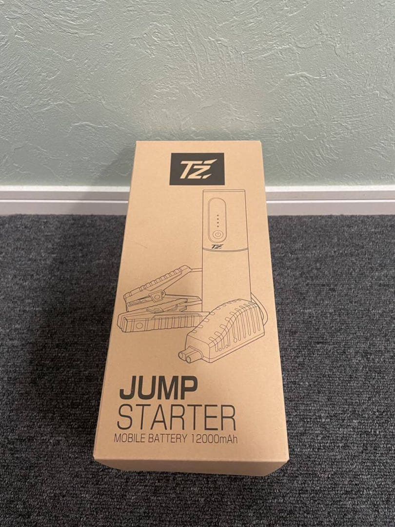 新品未開封 トヨタ TZジャンプスターター バッテリー上がりや充電に役立ちます②