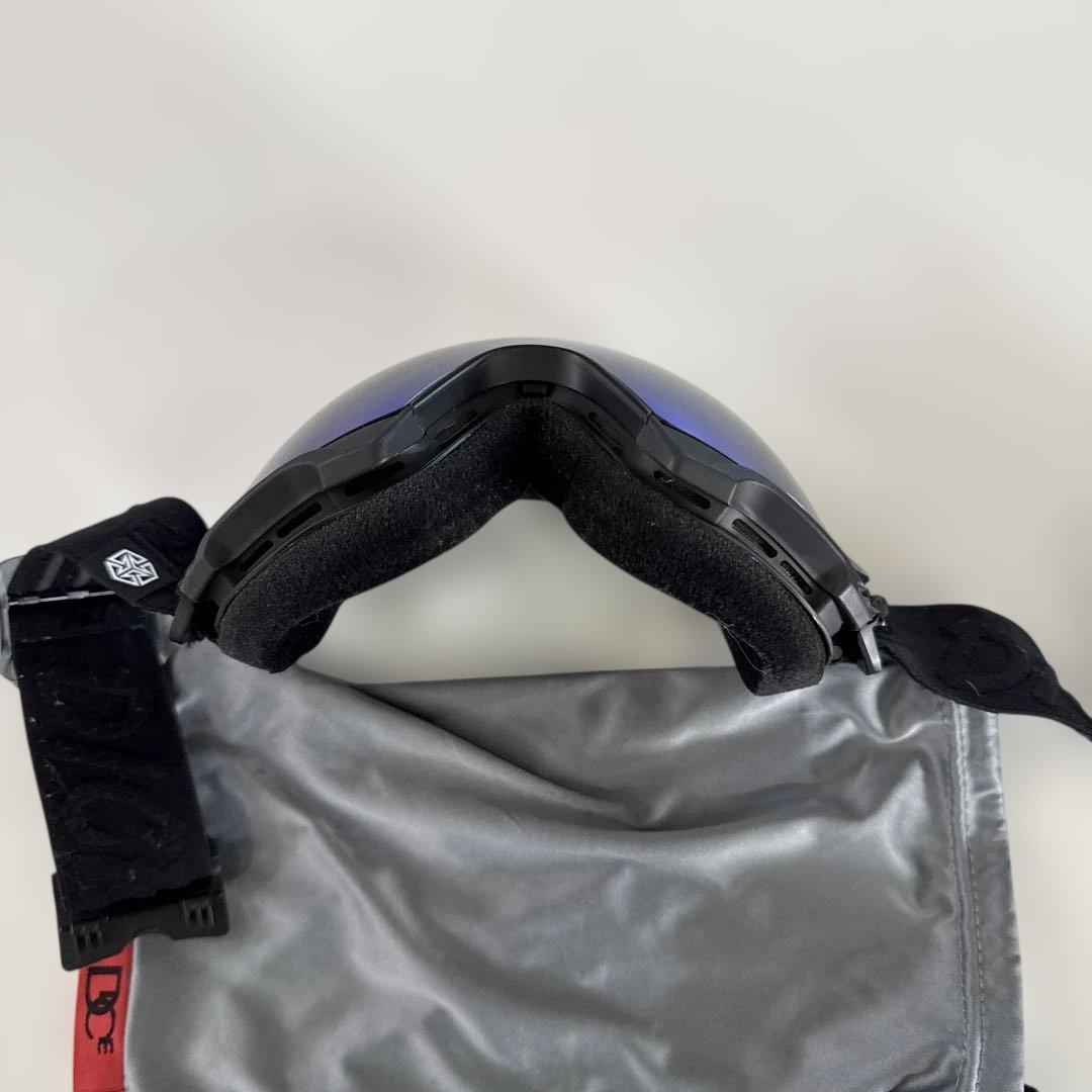 diceハイローラー 偏光ミラー MITI Lens ゴーグル 収納袋付き