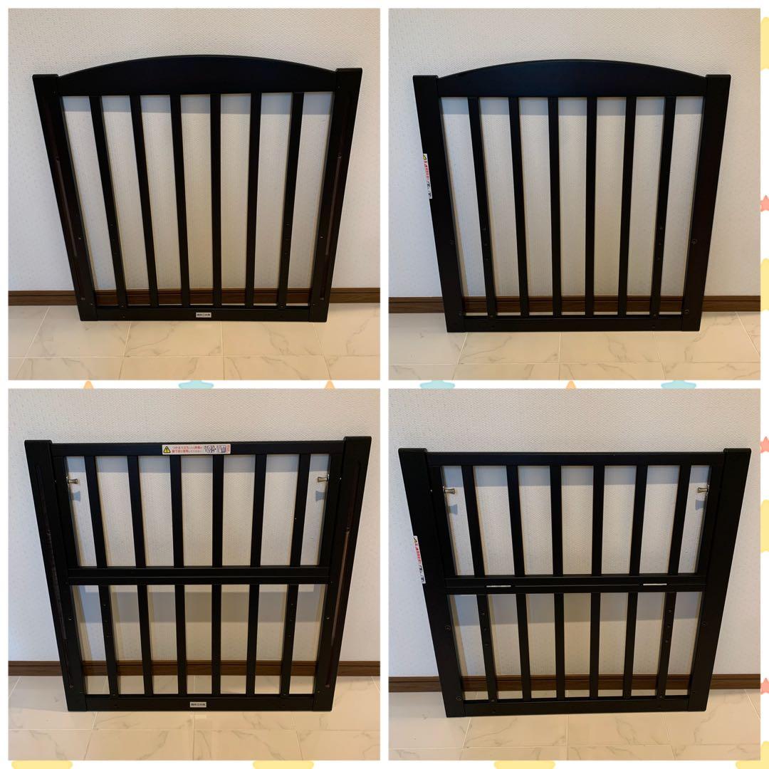 【♡きれい♡】ヤマサキ　ベビーベッド　スリーオープンベッド　b-side DX⭐︎