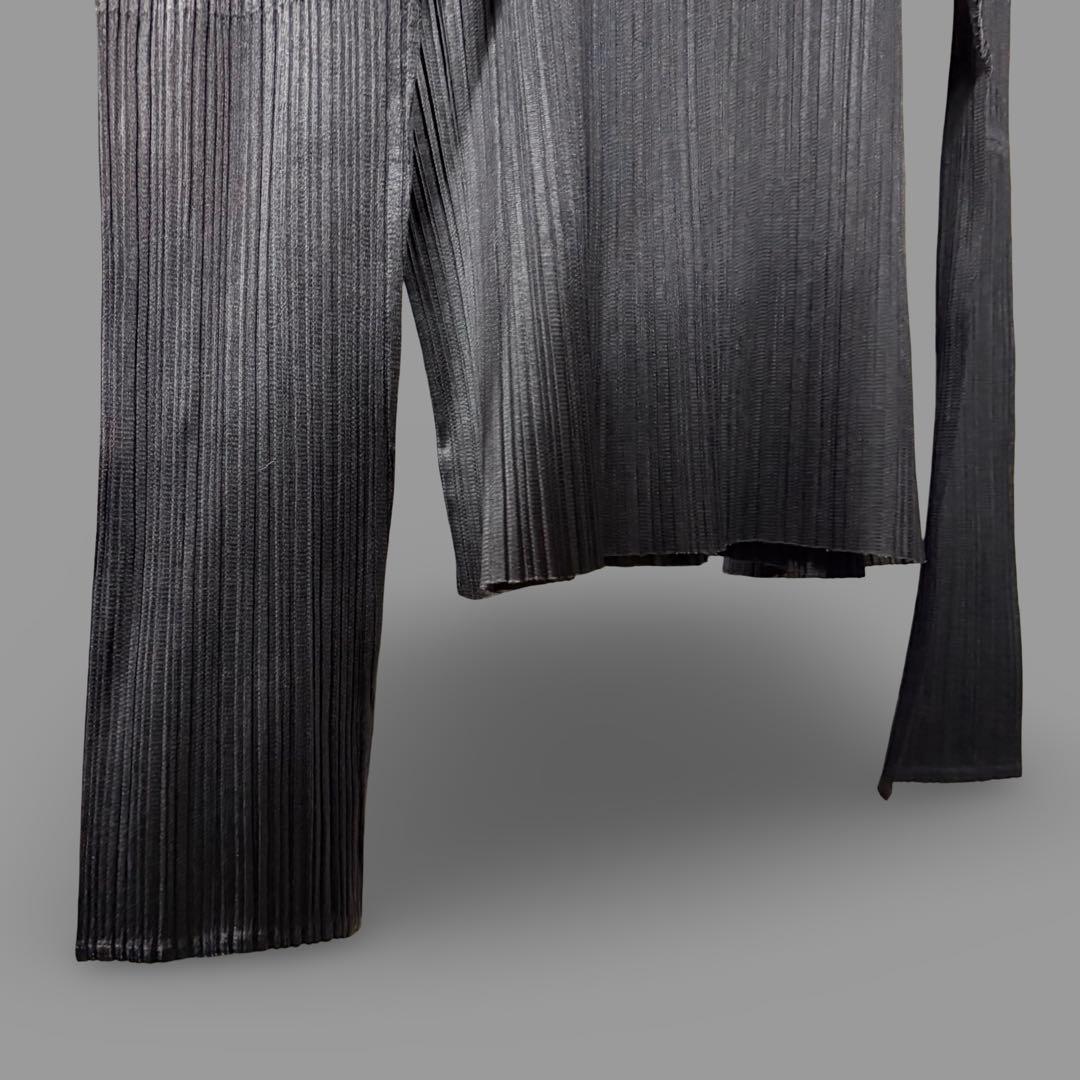 トップス Rare 00s Archive PLEATS PLEASE Black Top