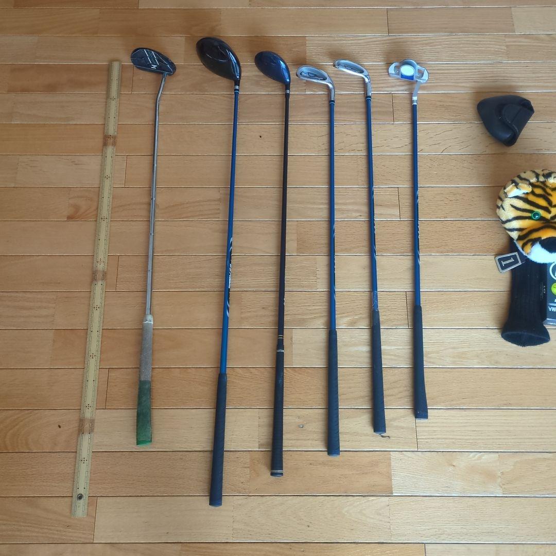 ジュニア ゴルフクラブセット スタンド式