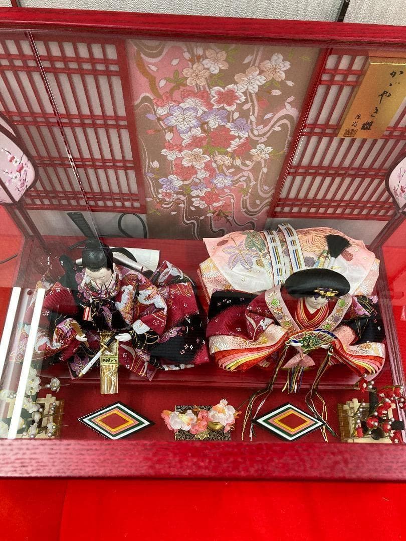 K17 豪華！訳あり特価！親王ケース　ひな人形ケース　親王ケース　三月ケース