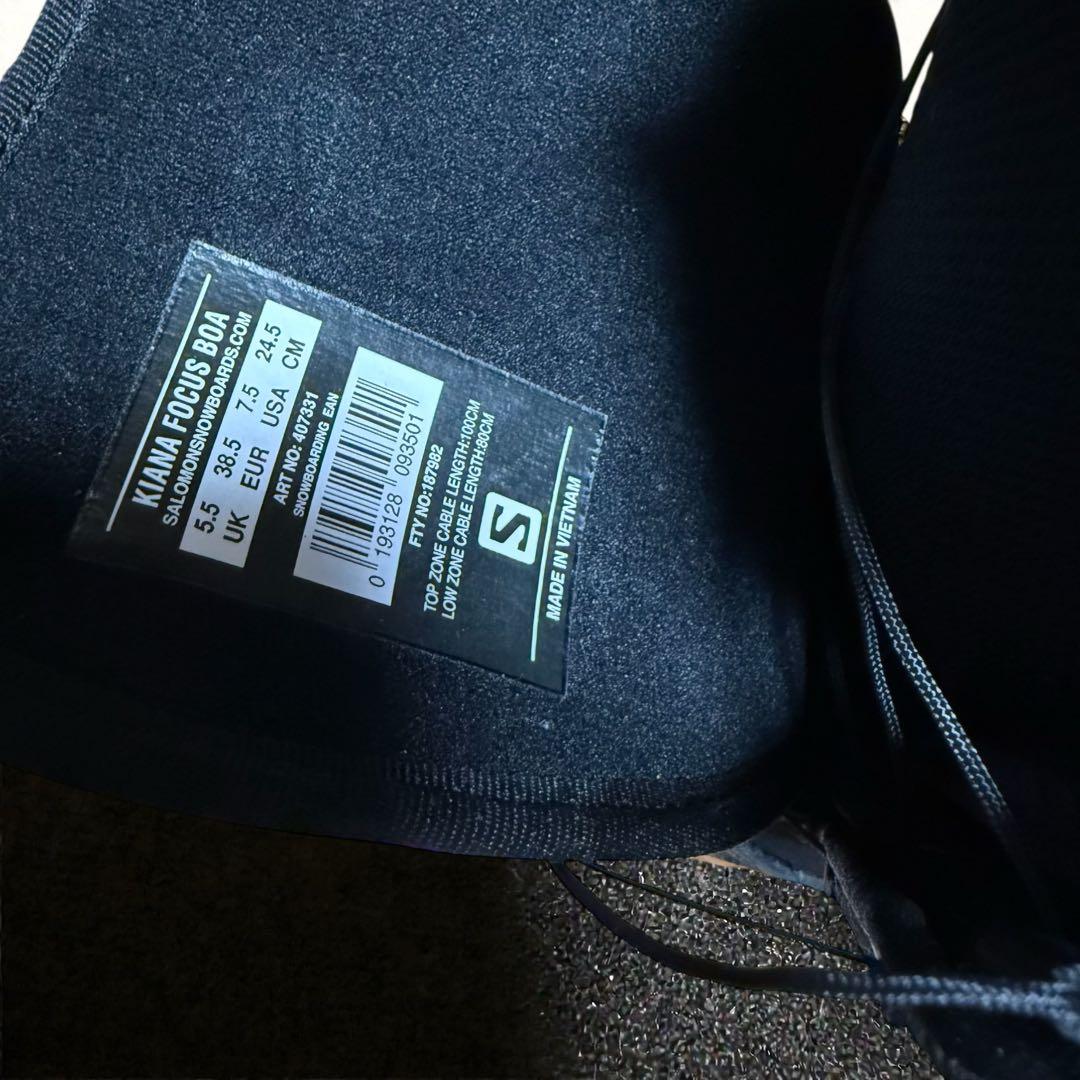 SALOMON Kiana Focus Boa ダブルBOA 24.5cm 人気