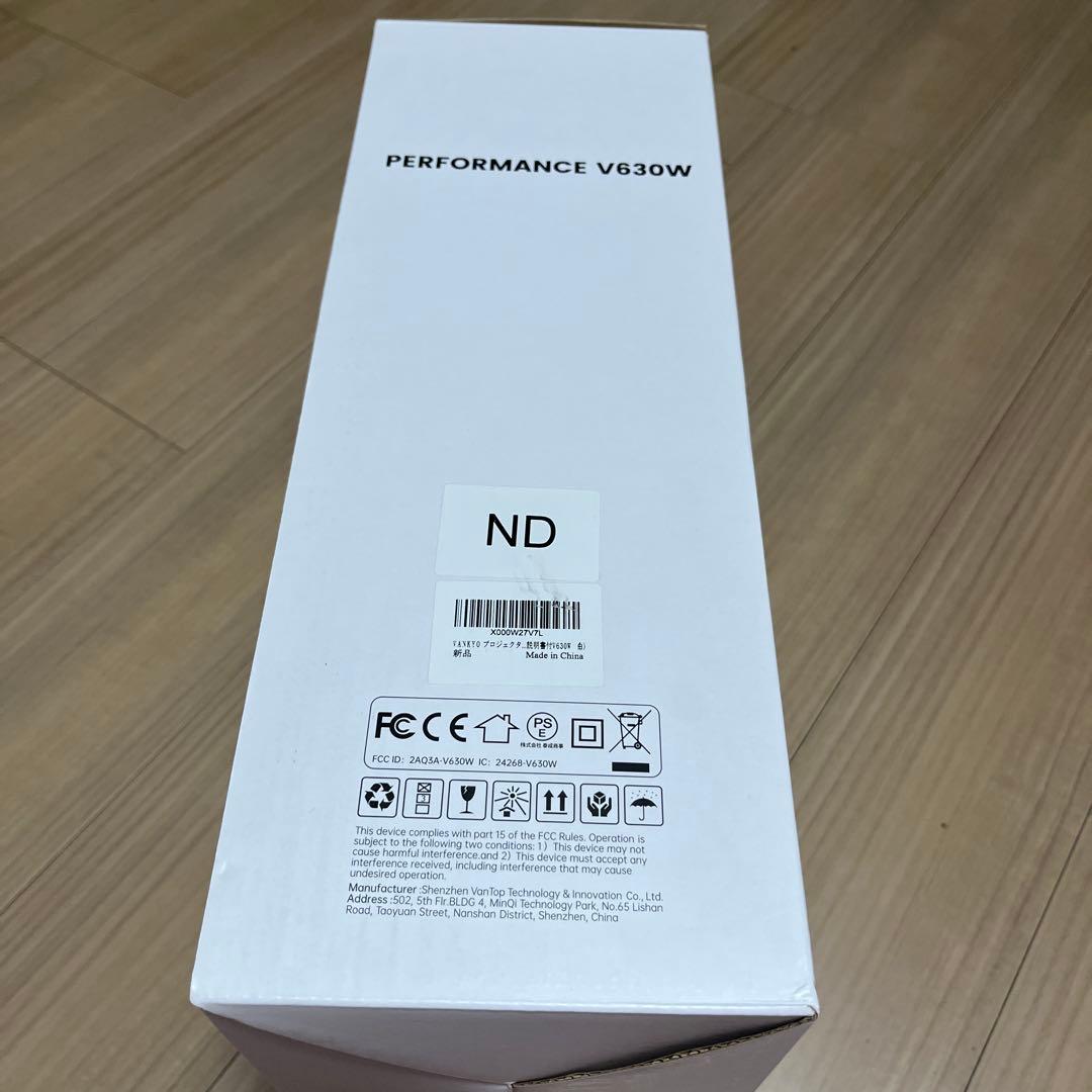 VANKYO PERFORMANCE V630W プロジェクター本体