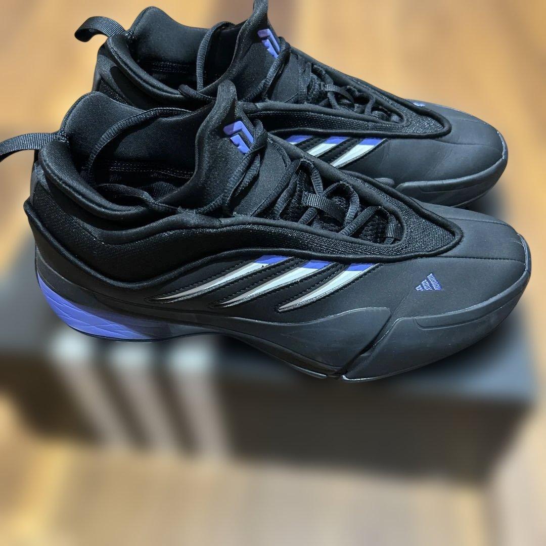 adidas DAME 9 ブラック 27.5
