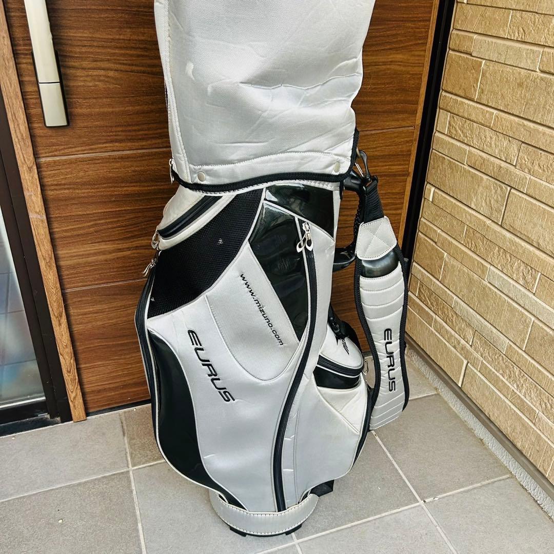 ミズノ グレー キャディバッグ　MIZUNO