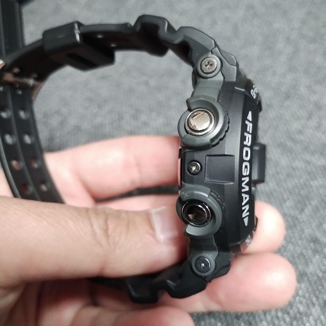 CASIO　G-SHOCK　フロッグマン　ブラック　カシオ　電池交換＆点検済み