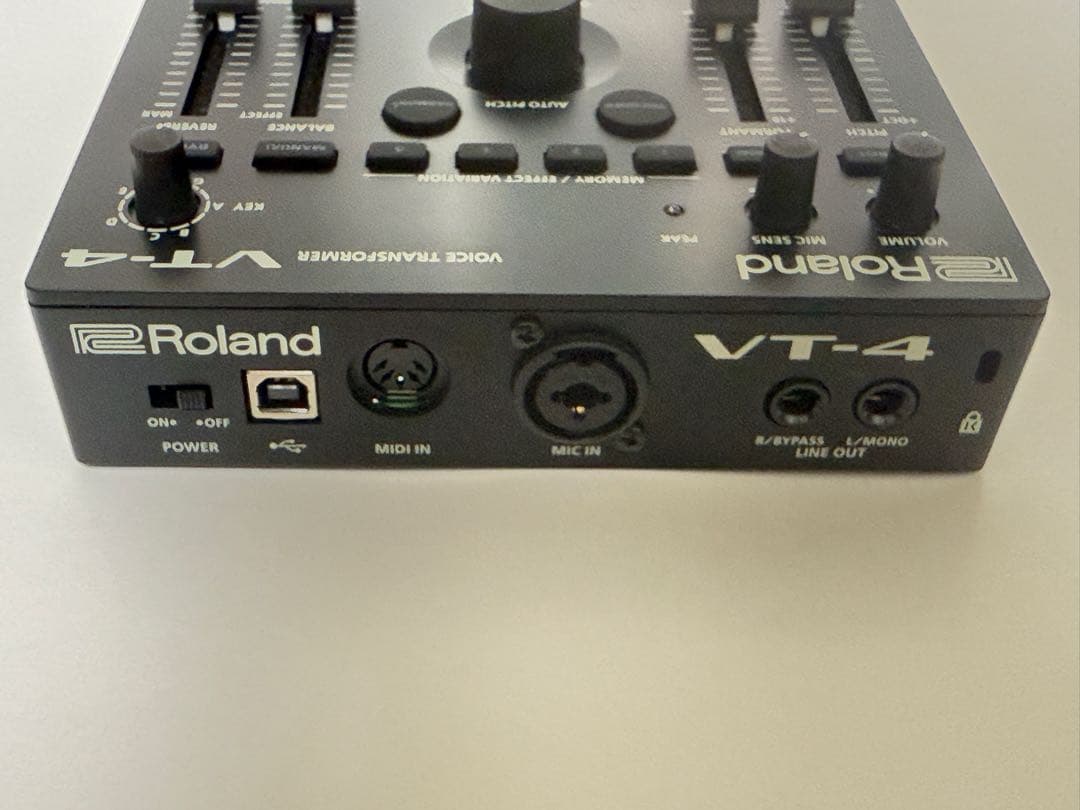 【動作確認済み】Roland VT-4 ボイストランスフォーマー&ケーブル