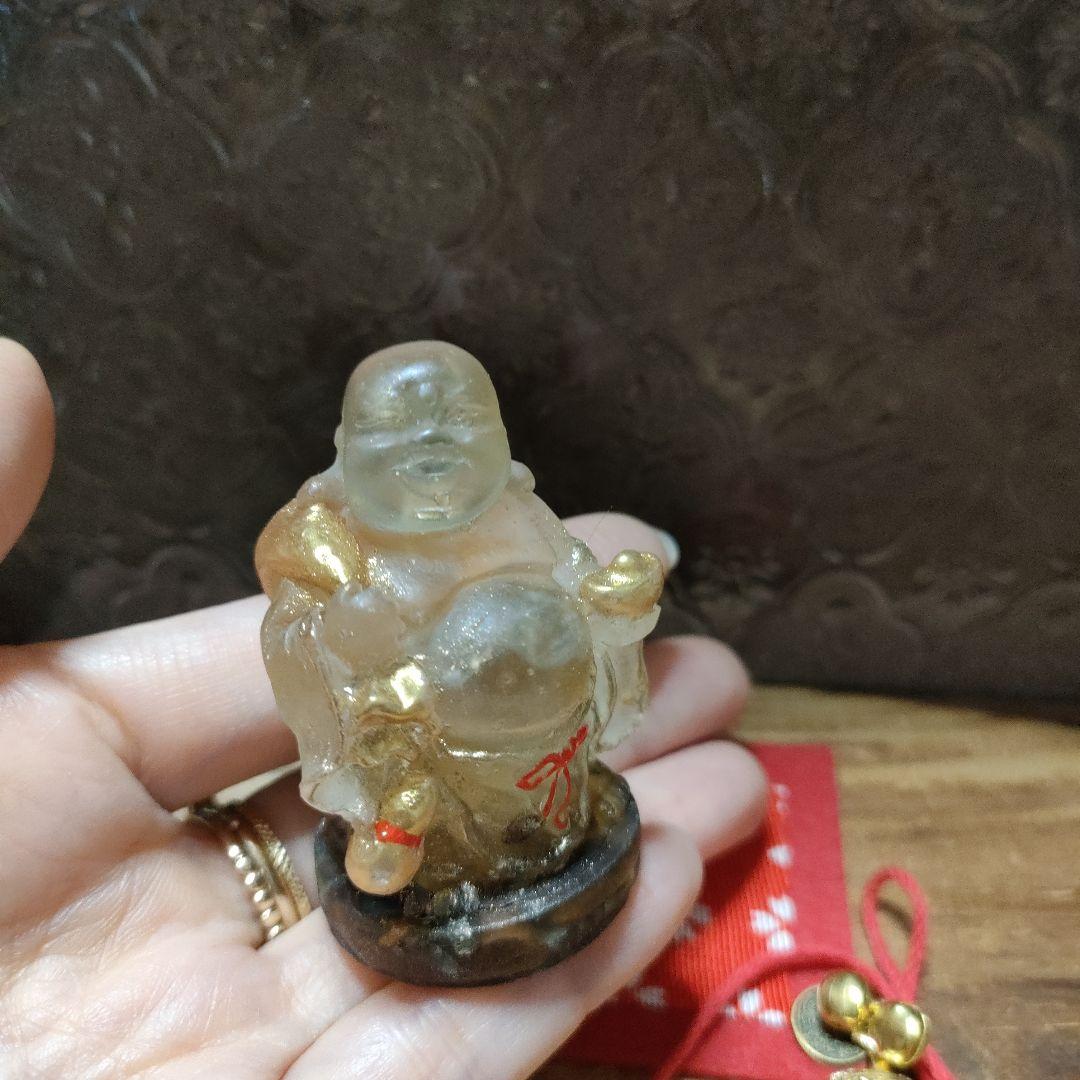 ☆わんこ0613☆オルゴナイト☆布袋様、干支馬A(小)☆