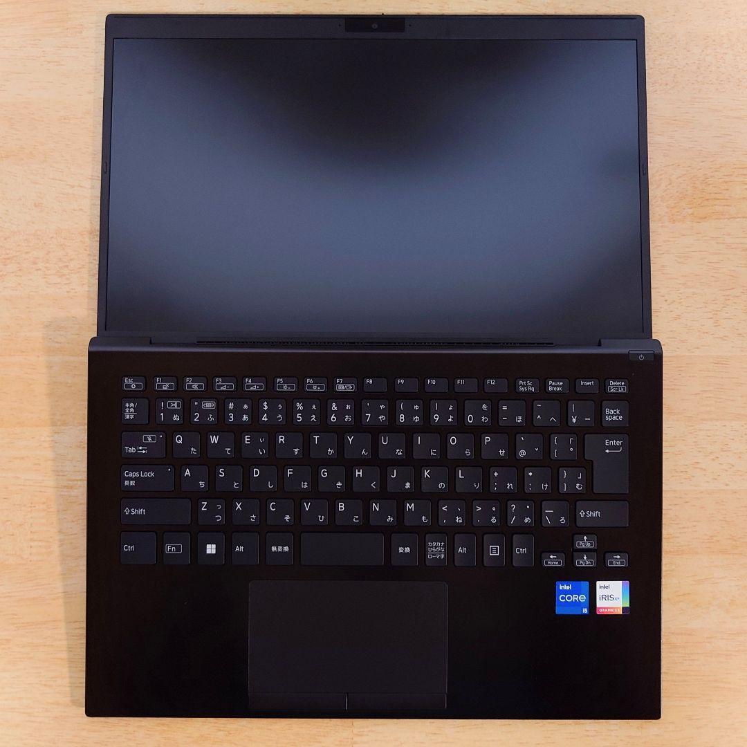 【ほぼ未使用】VAIO Pro PK 第11世代i5 顔認証 ライト付キーボード