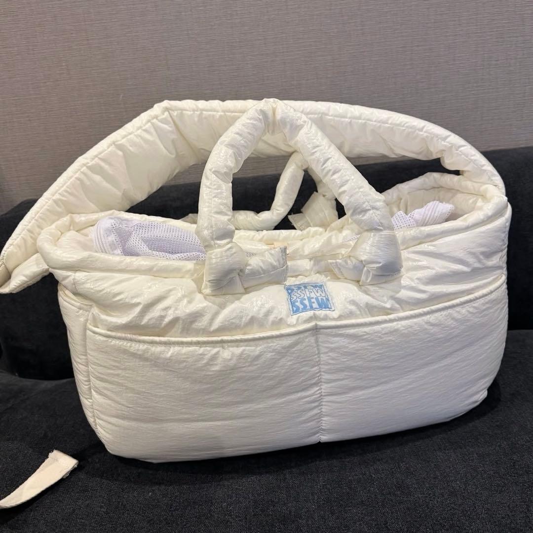 ssfw ペットキャリー　メロウバッグ　グロッシーホワイト