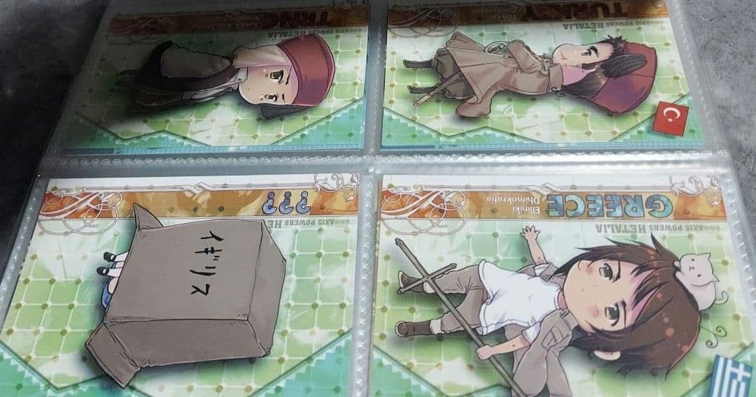 ヘタリア トレーディングカード 初版　68枚　スペシャルカード　ノーマル　原作柄