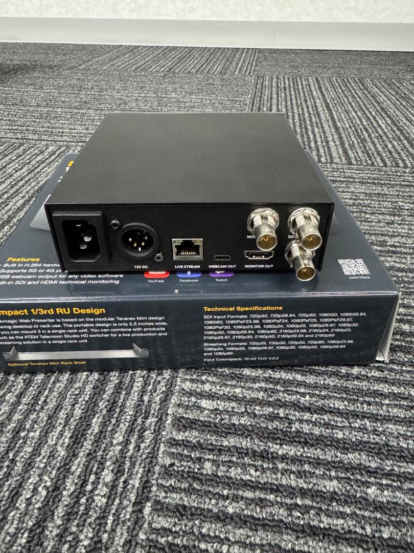 その他 Blackmagic Web Presenter HD