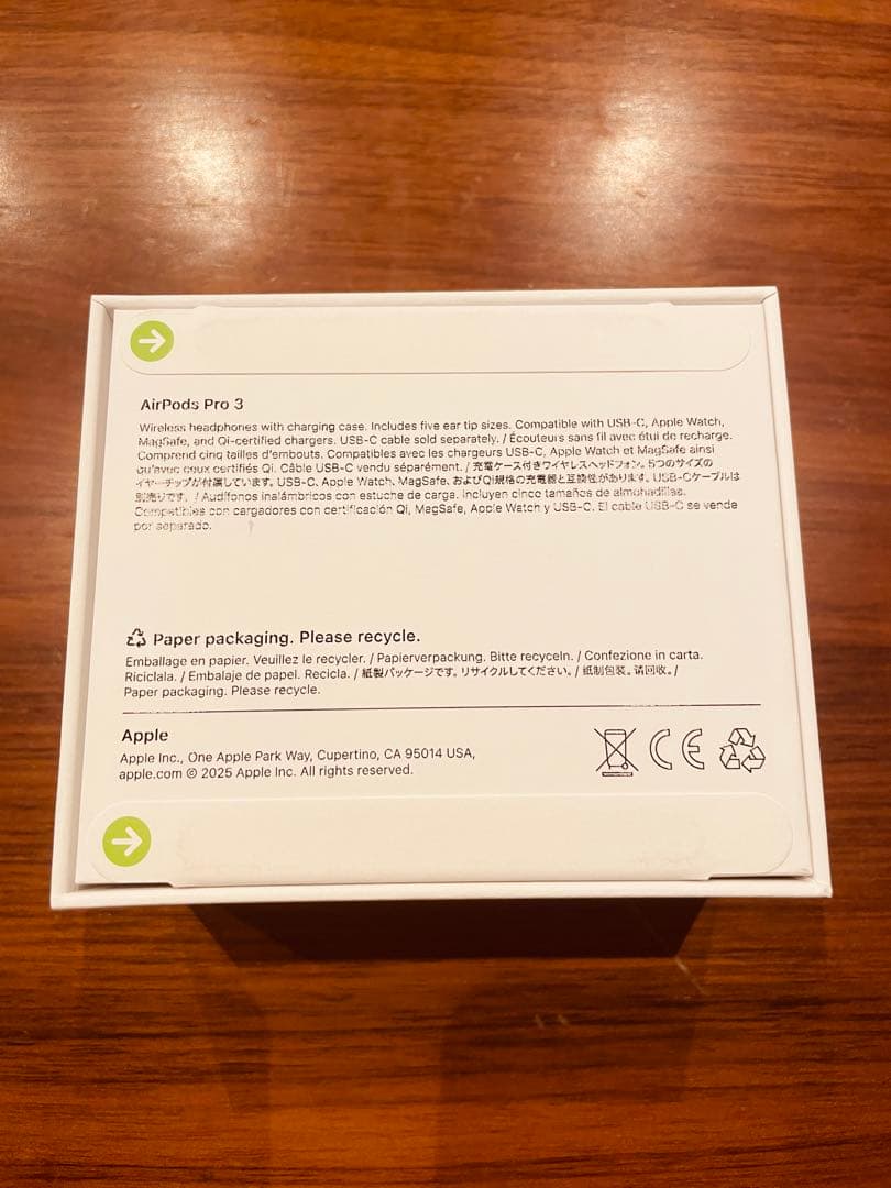 ❗️AirPods Pro 3 本体 新品未使用品（10月18日購入品）❗️
