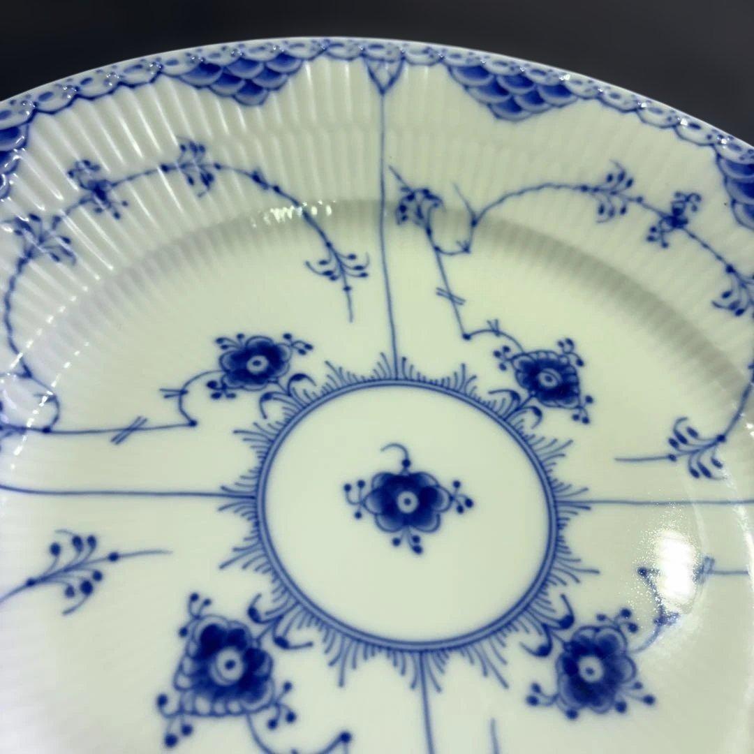 S2235 ロイヤルコペンハーゲン ハーフレース 耳付き大皿