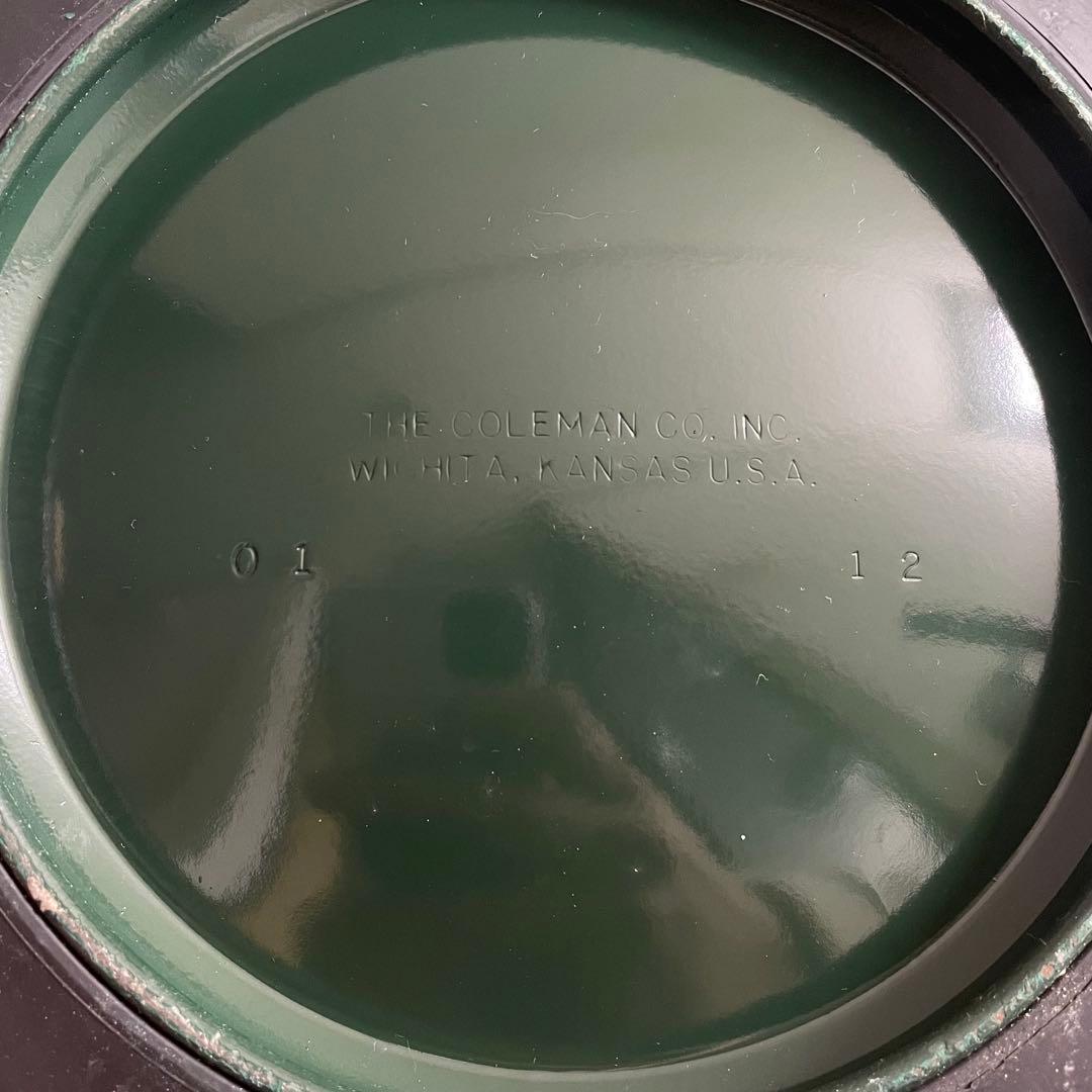 ☆美品☆Coleman グリーンランタン 収納ケース付き