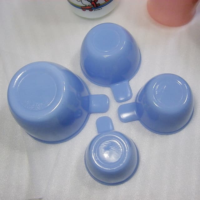 ジャネット デルファイトブルー メジャリング 4cup set 1930's