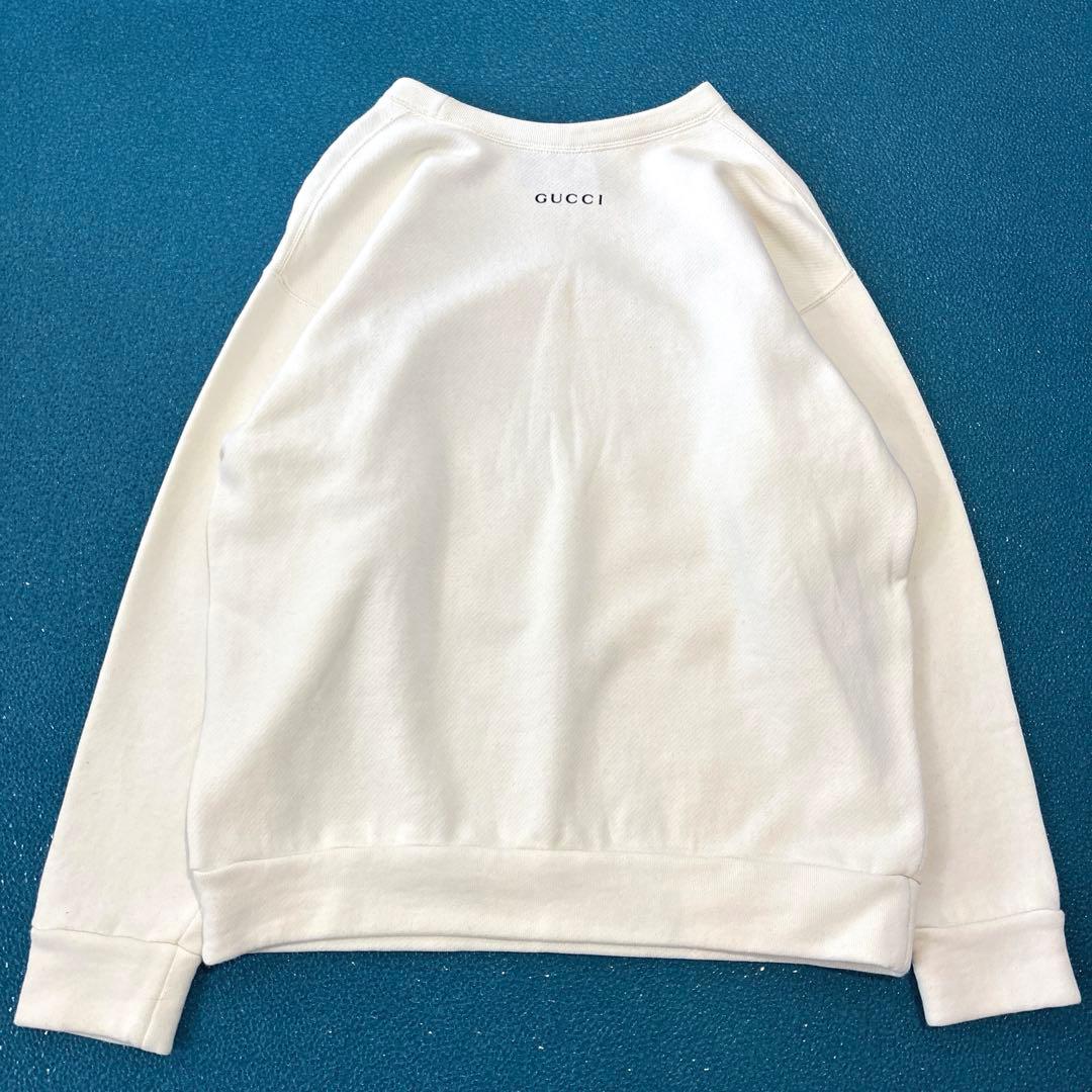 【レディースM相当】GUCCI　ドラえもん　コラボ　トレーナー　スウェット　花柄