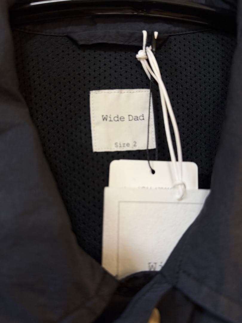 Wide Dad コーチジャケット 25SS サイズ2