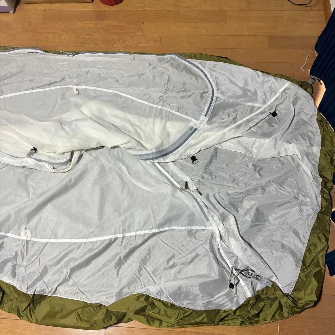 モンベル クロノスドーム2型　初期モデル　イエロー