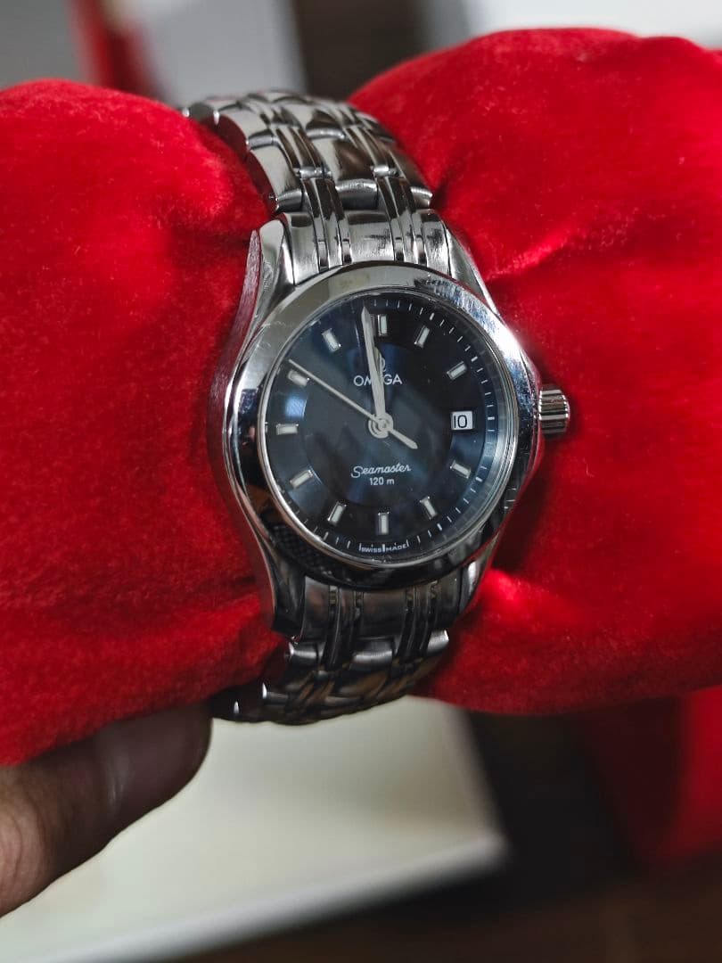 OMEGA シーマスター120m　レディース 付属品付き